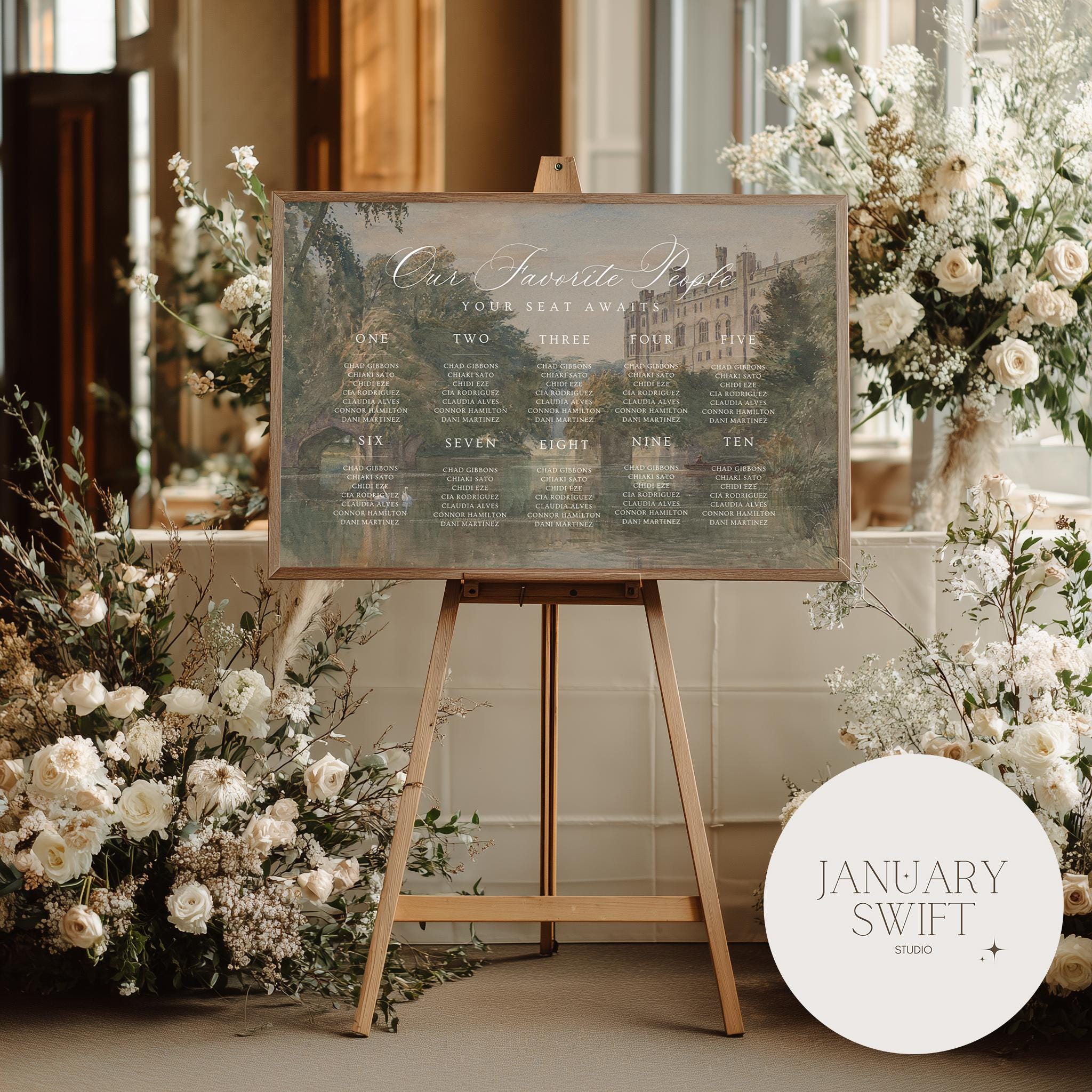 Castle Ridge Seating Chart Warwick Castle Seating Chart Artwork Sign | Unframed and Framed Print ...