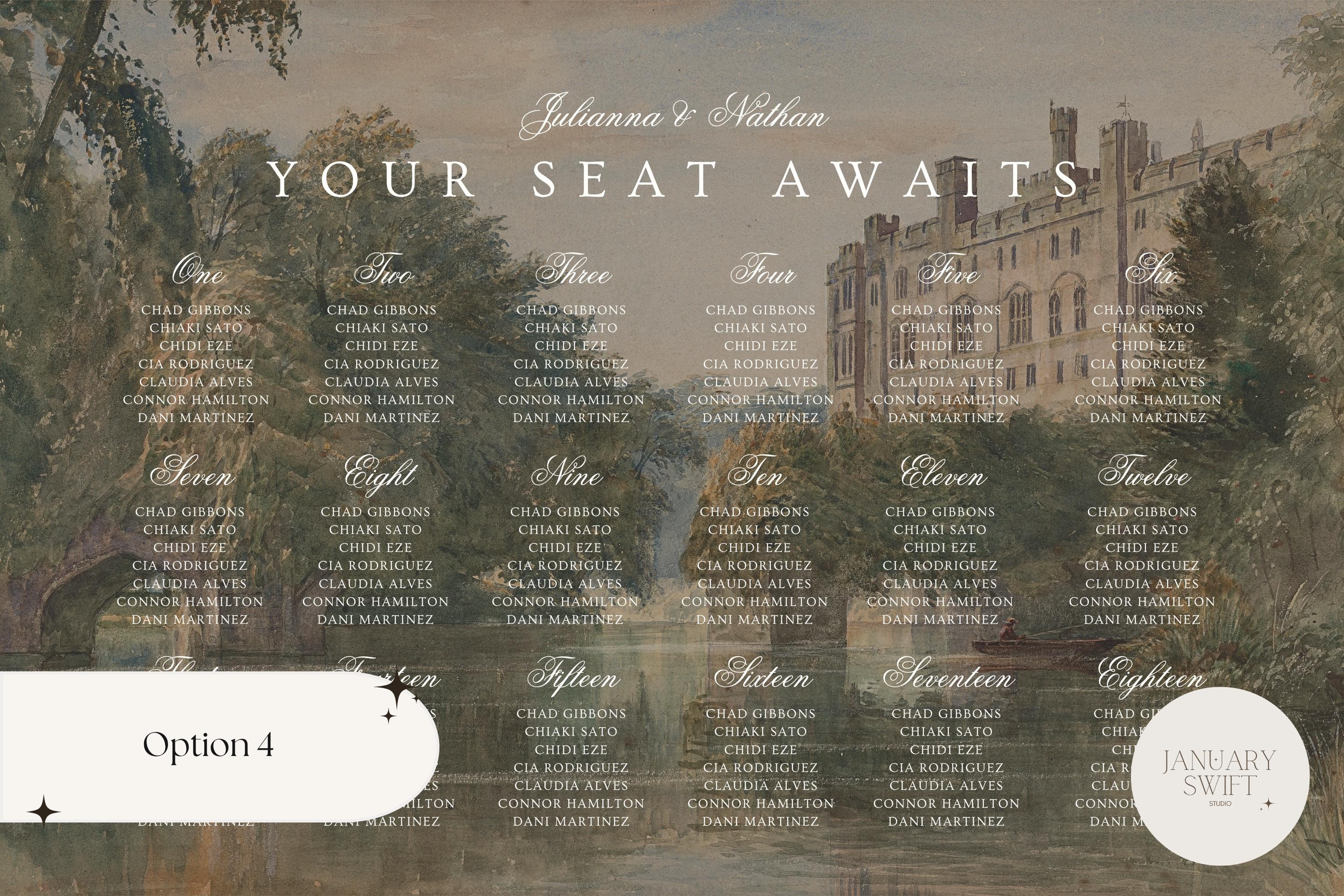 Castle Ridge Seating Chart Warwick Castle Seating Chart Artwork Sign | Unframed and Framed Print ...