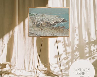 North East Headland by Child Hassam | Wedding Welcome Sign Artwork Printed Painting | Fine Art Print & Canvas