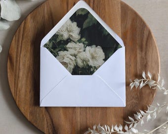 Baroque Garden Printable Envelope Liners (Digital Download)