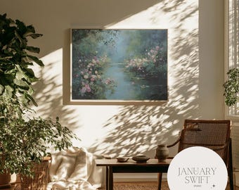 Grillige Vijver | Kunstprint en canvas, zowel oningelijst als ingelijst