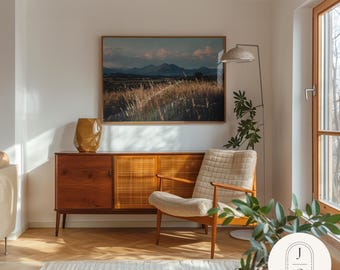 Distant Mountains | Unframed and Framed Fine Art Print