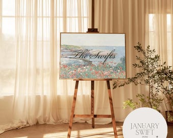 Poppies, Isles of Shoals by Childe Hassam | Wedding Welcome Sign Artwork Printed Painting | Fine Art Print & Canvas
