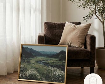Lush Valley | Unframed and Framed Fine Art Print