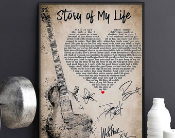 Story Of My Life Etsy