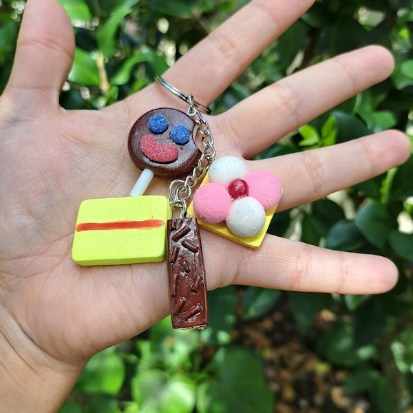 Mexican cookie keychain / llavero de galletas mexicanas