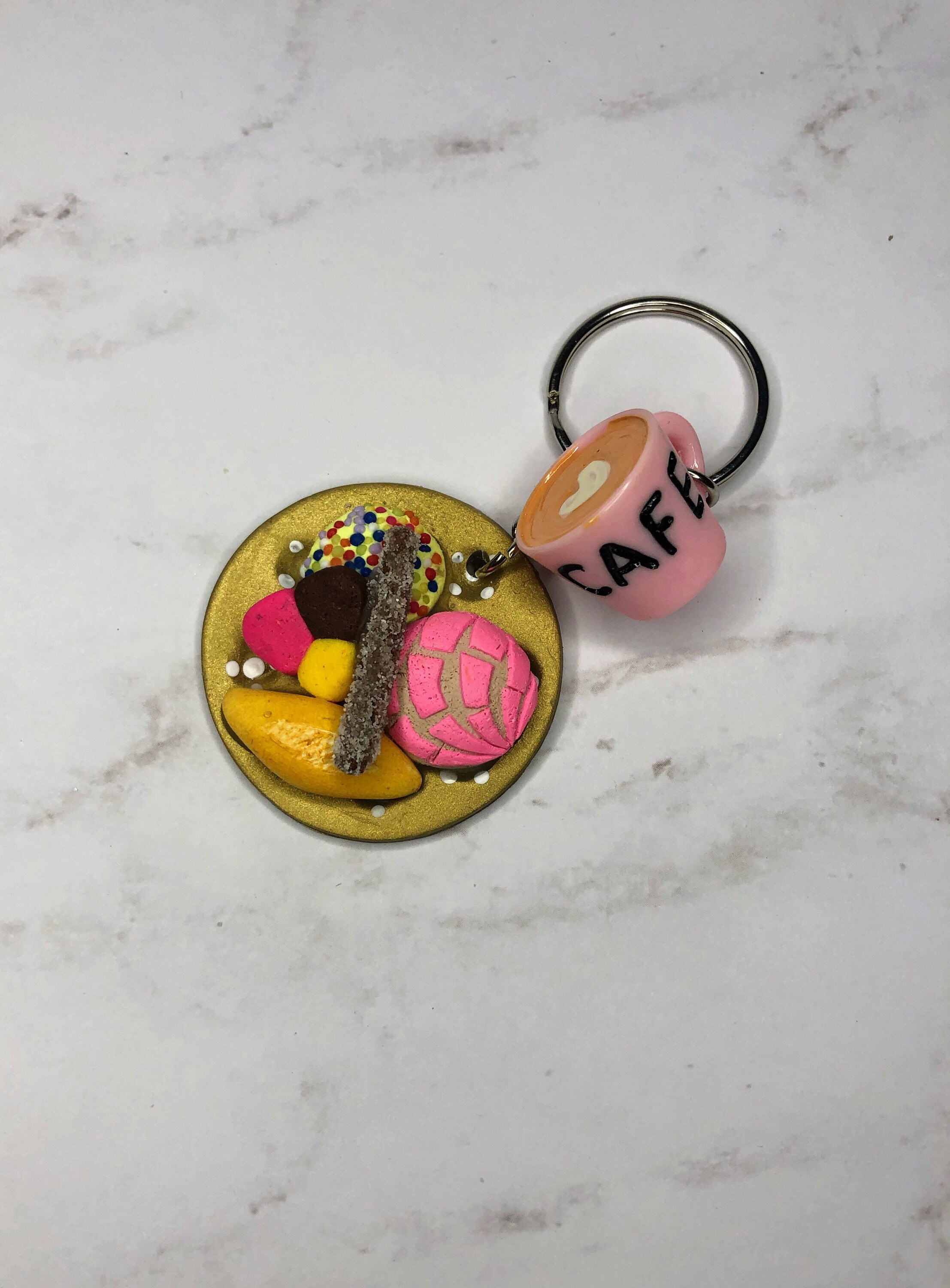Pan Dulce Tray Keychain Mexican Bread Keychain Etsy UK
