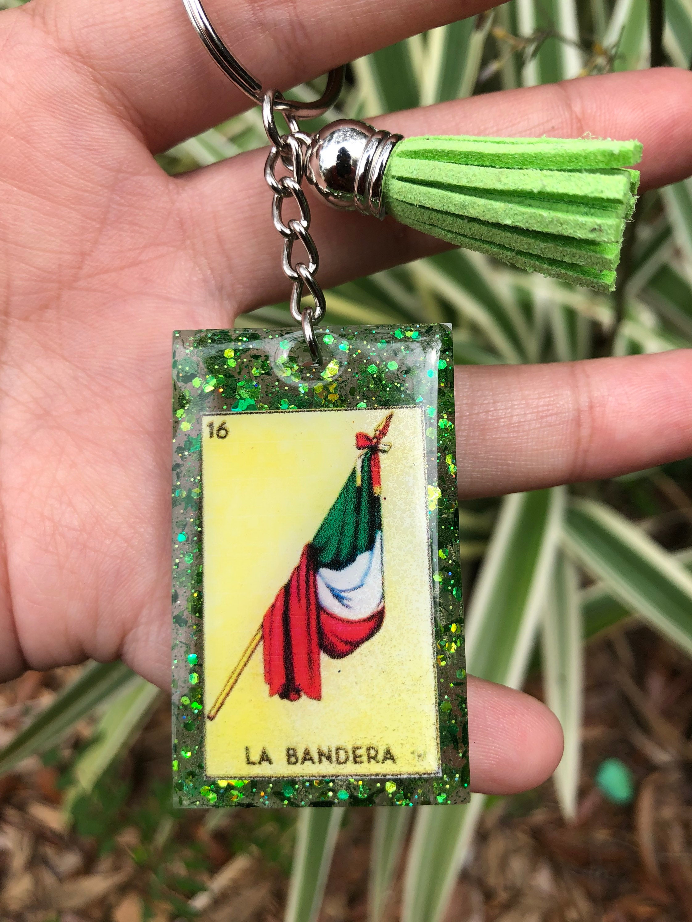 Mexican Charm Keychain / Pan Dulce Llavero 