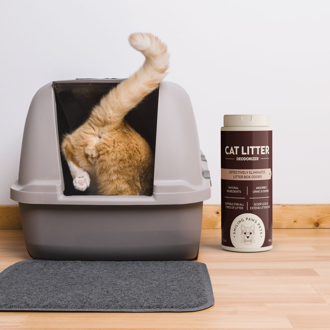 Organic Cat Litter Deodorizer 3 Pack Eco friendly Litter box Etsy