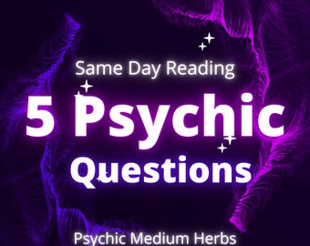 5 Psychic Predictions • SAME DAY READING • Tarot/Oracle Guidance • Psychic Reading • Tarot Card Readings