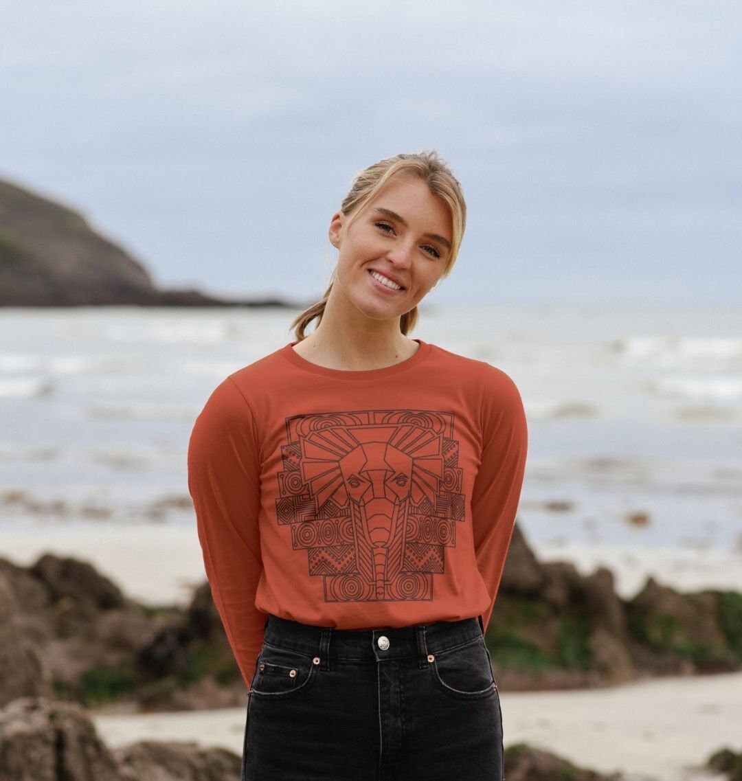 womens graphic long sleeve