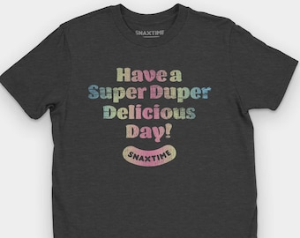 Snaxtime Slogan Rainbow T-Shirt