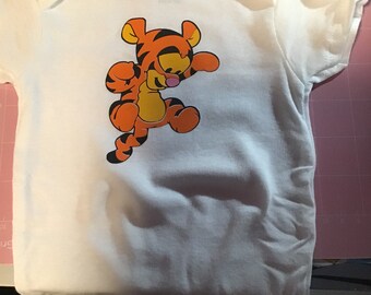 tigger onesie baby