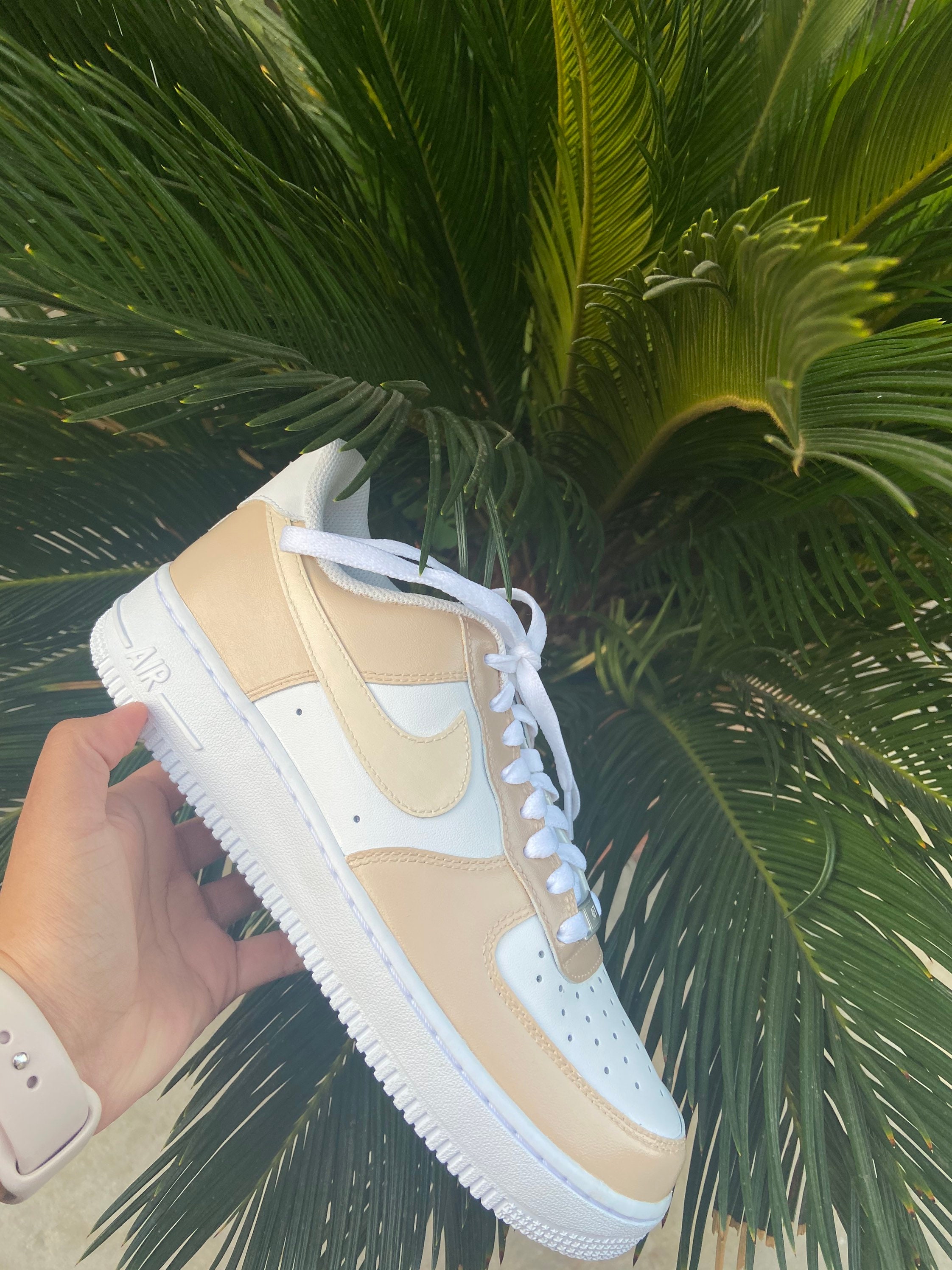 Beige/cream AF1 | Etsy