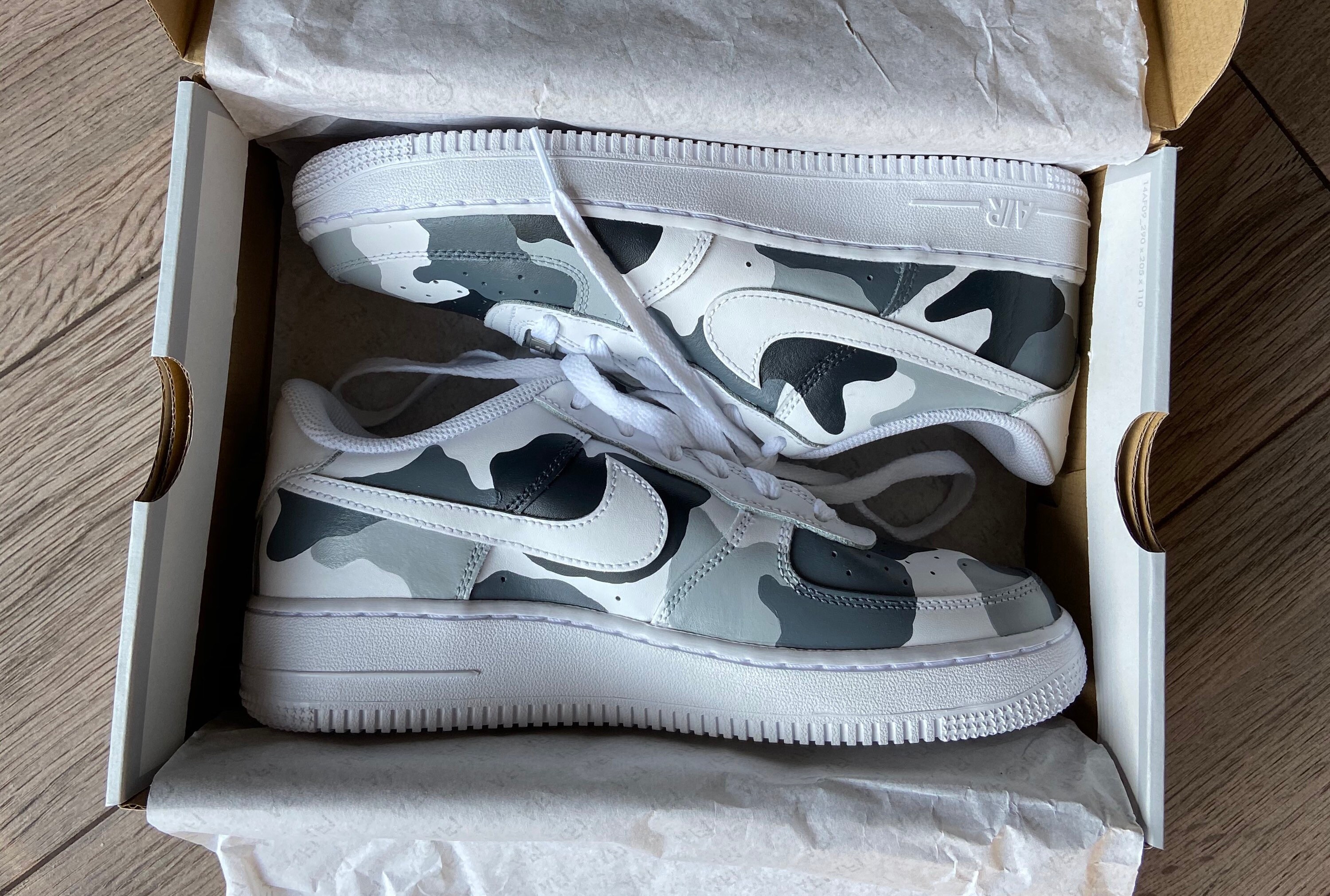 light grey camo air force 1