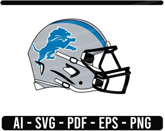 Free Free 248 Detroit Lions Helmet Svg SVG PNG EPS DXF File