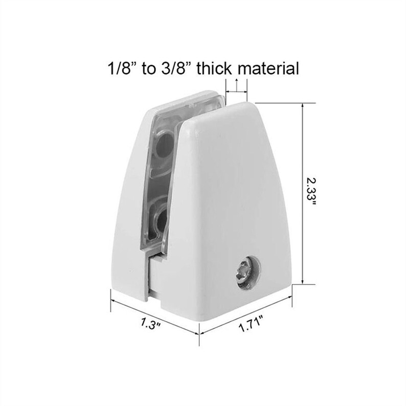 Sneeze Guard Clamp Support 1/8 to 3/8 Set of 4 Etsy