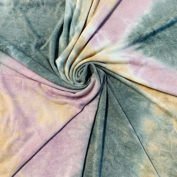Tie Dye Knit Fabric - Etsy
