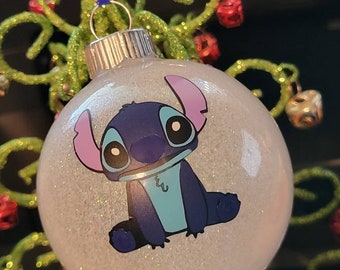 Stitch Christmas Ornament