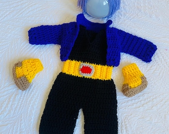 Baby Dragon ball costume trunks