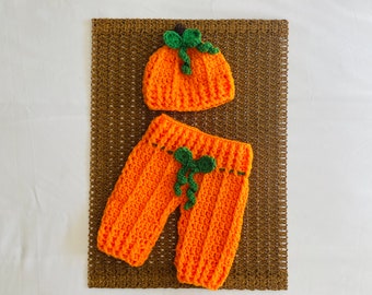 Deguisement citrouille Halloween bébé