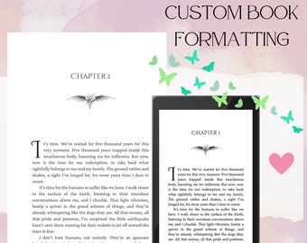 Formato personalizado de libros electrónicos y de bolsillo para KDP, IngramSpark y otras plataformas