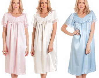 satin nightdress uk