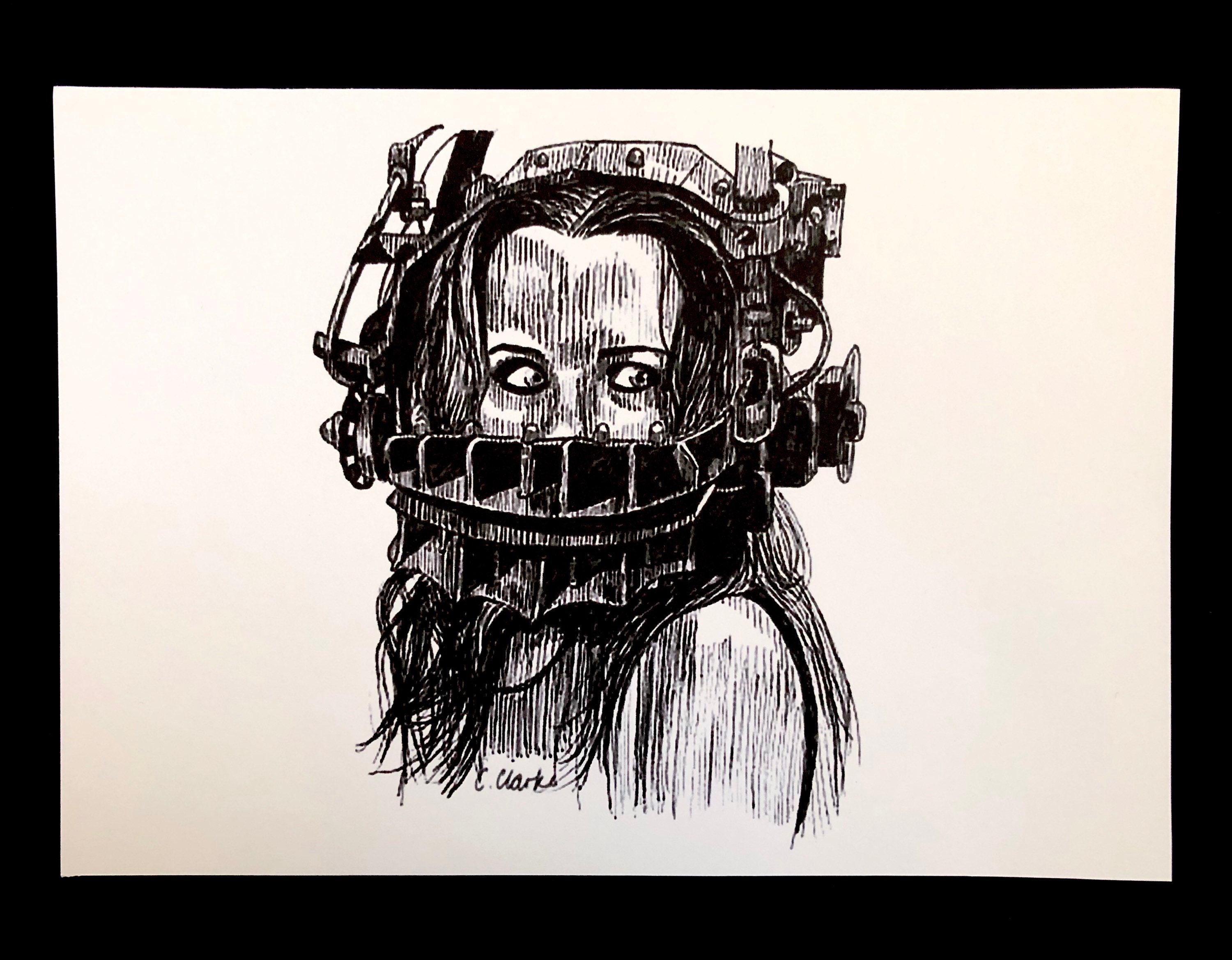 Saw Reverse Bear Trap A5 Art Print Spiral Billy The Puppet Etsy