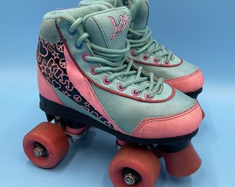 Luscious Skates Junior Quad Roller Skates Summer Days Retro Style UK 13 / EU 32