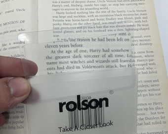 Rolson Credit Card Sized Magnifier - 3 x Magnification