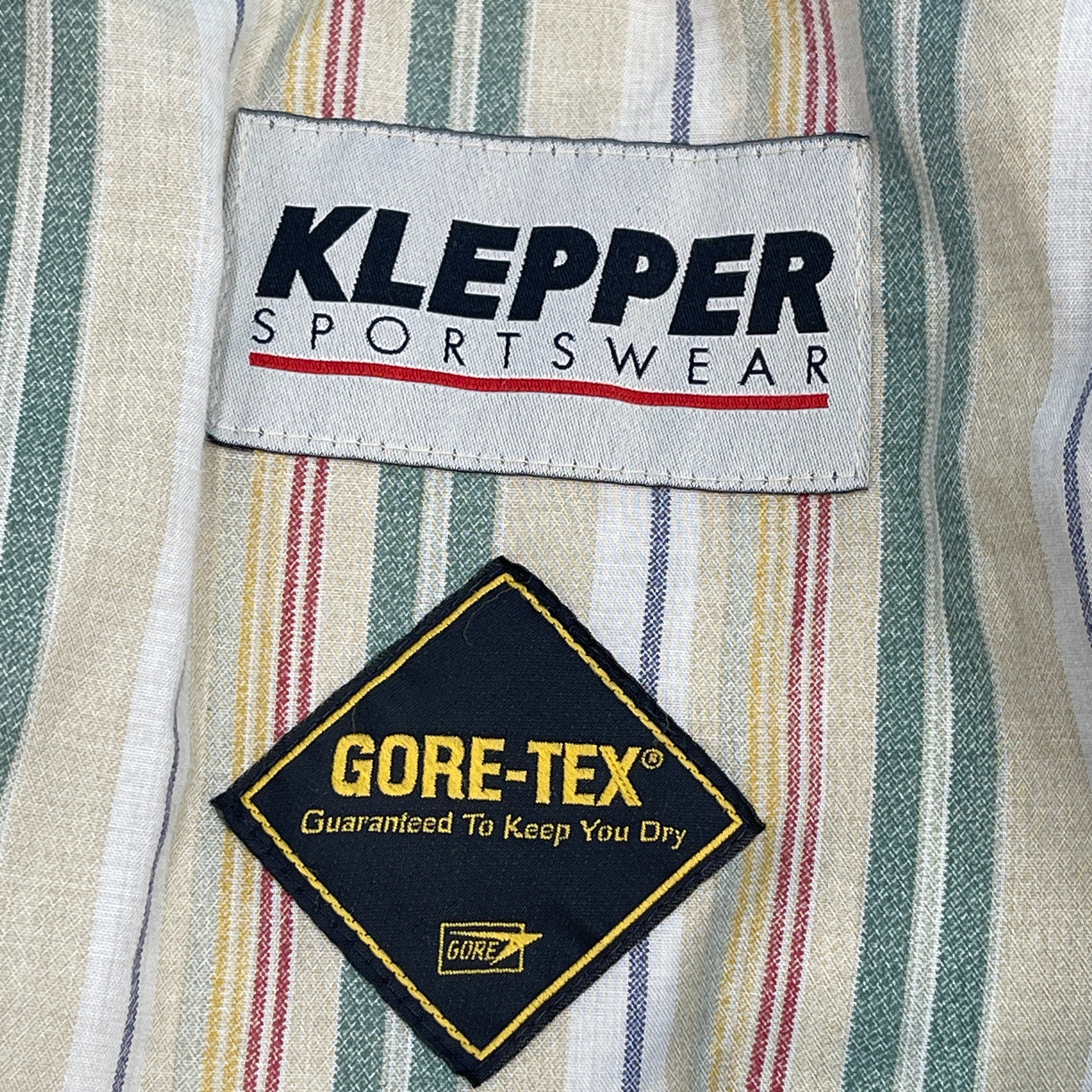 Vintage Klepper Sportswear Gore-Tex Men