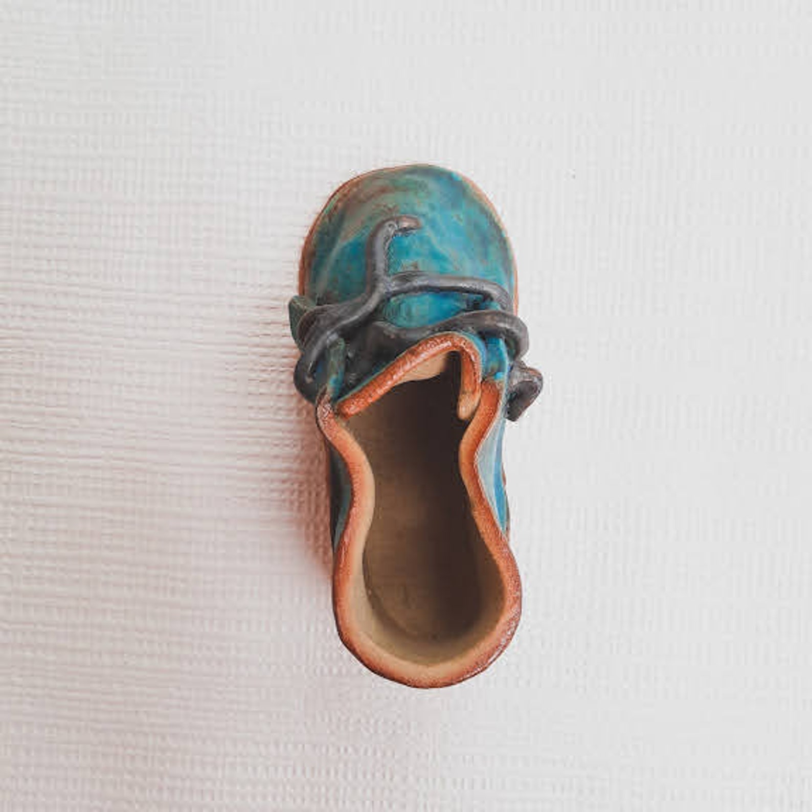 Handmade Ceramic Shoe Etsy