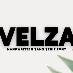 Velsa font - Bold Font,Handwritten sans serif font, modern font, cricut font, Branding font, logo font, Thick font, teacher font,Canva font