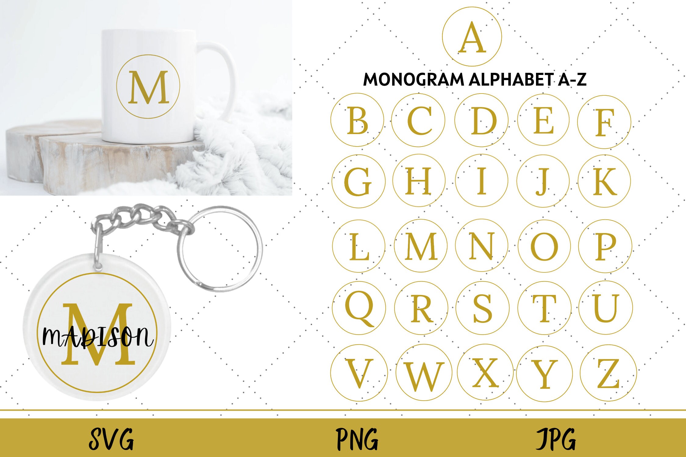 Download Keychain svg monogram svg svg bundles | Etsy