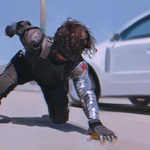 Winter Soldier Art Print