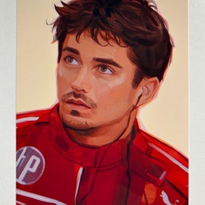 Charles Leclerc Art Print