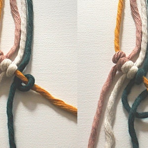 PDF GUIDE Macrame Knot Guide, Beginner Macrame Tutorial Pdf, How to ...