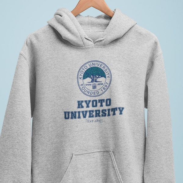 Kyoto University Unisex Hoodie - Kyoto, Japan College Sweatshirt