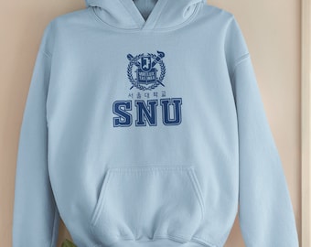 Seoul National University Unisex Hoodie - Seoul, Korea College Sweatshirt