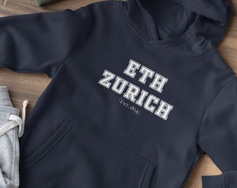 ETH Zurich Hoodie - Zurich, Switzerland College Sweatshirt
