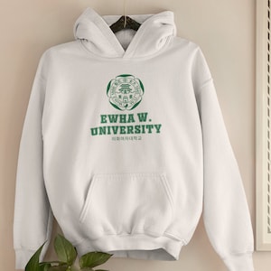 Ewha Womans University Unisex Hoodie - Seoul, Korea College Sweatshirt