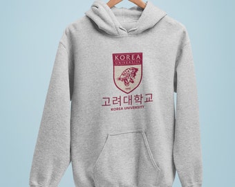 Korea University Unisex Hoodie - Seoul, Korea College
