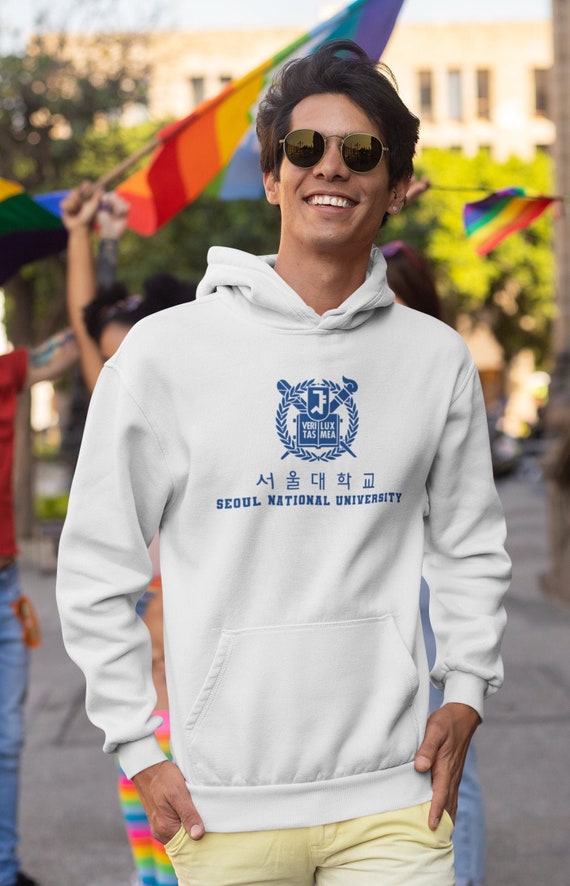 Seoul National University Unisex Hoodie Seoul, Korea College Sweatshirt 