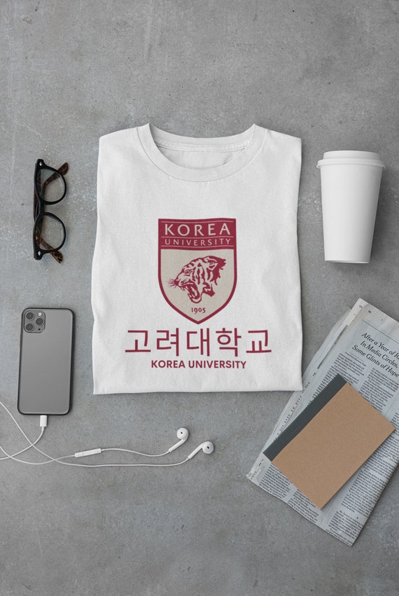 高麗大学ユニセックスシャツ - ソウル、韓国の大学Tシャツ - Etsy 日本