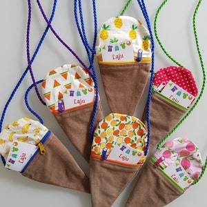 Kindergeldbeutel , Geschenke, Eistüte ,