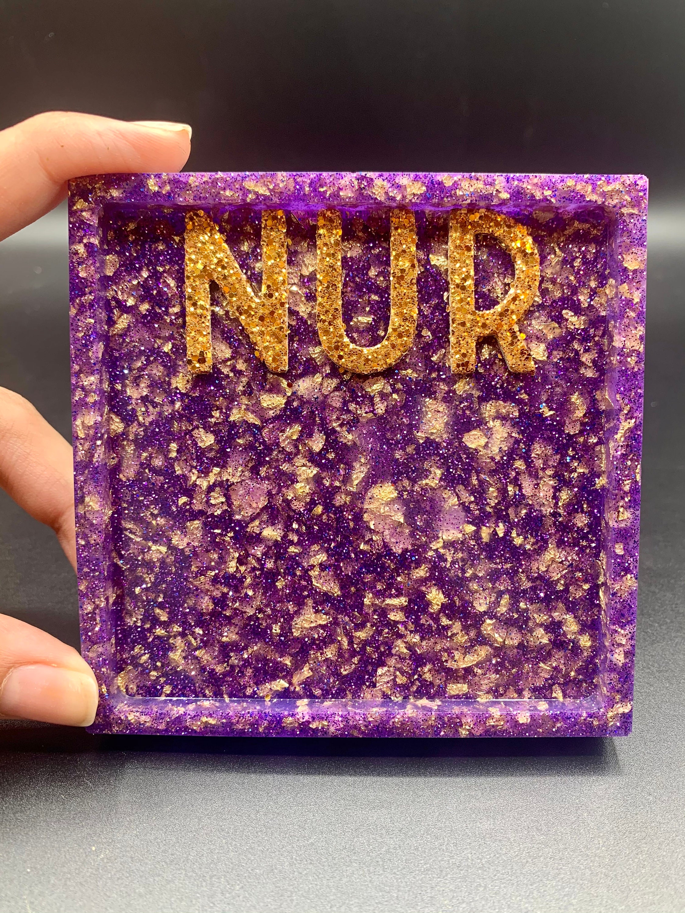 Square Jewelry Tray Can Be Personalized