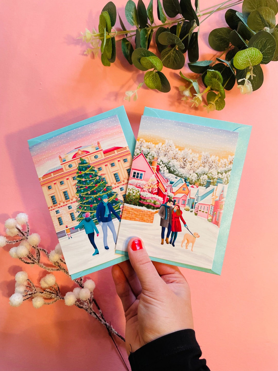 christmas-cards-christmas-card-set-cotswolds-at-christmas-somerset