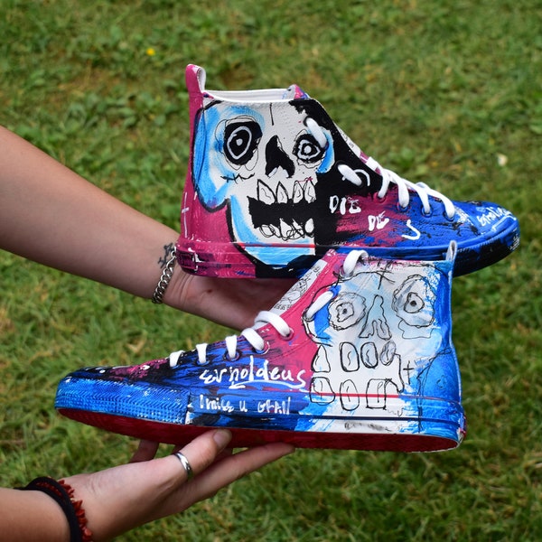 lil peep shoes custom