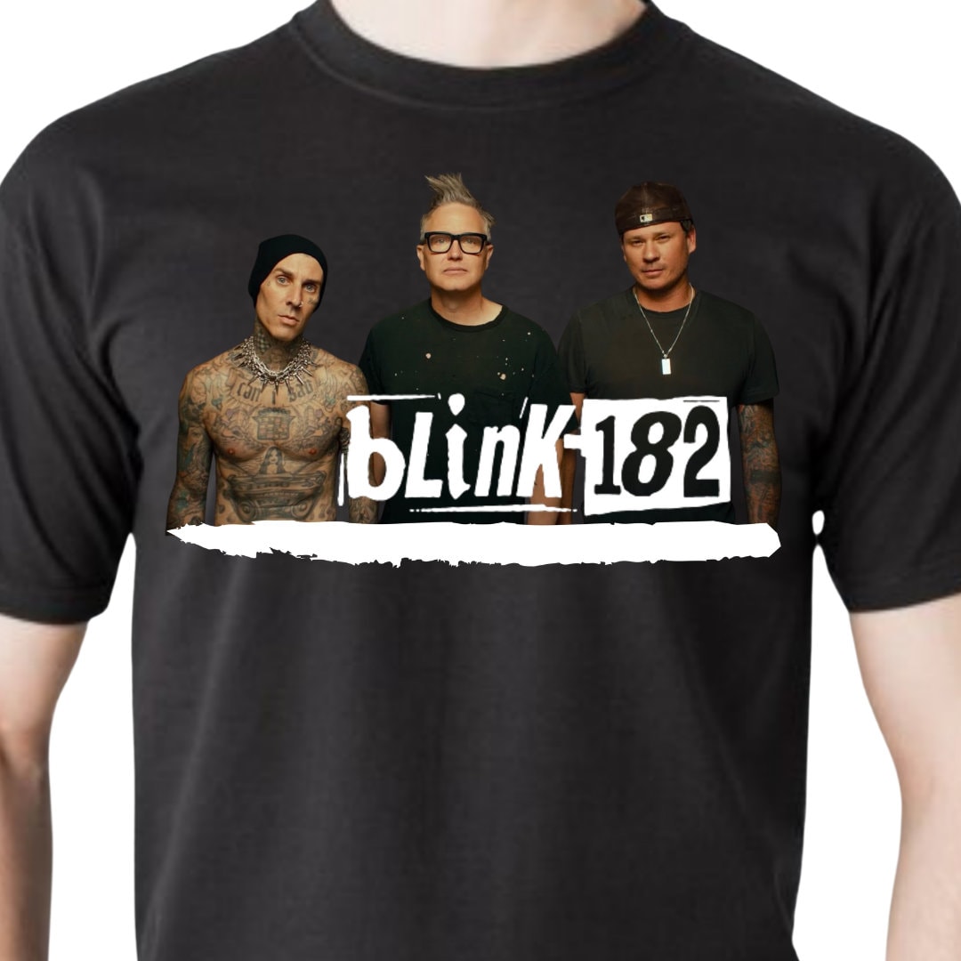 Vintage Blink 182 Punk Rock Music Band T-shirt -  Finland