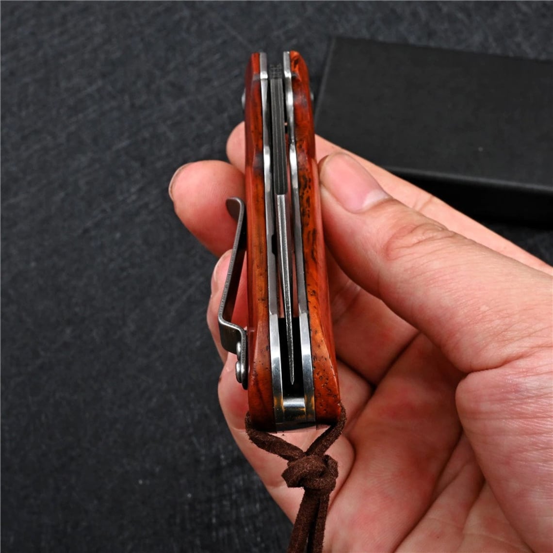 VG10 Damascus Ball Bearing Hunting Folding Blade Knife Etsy